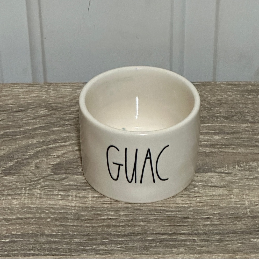 Rae Dunn “Guac” Small Dip‎ Bowl Artisan Collection #213